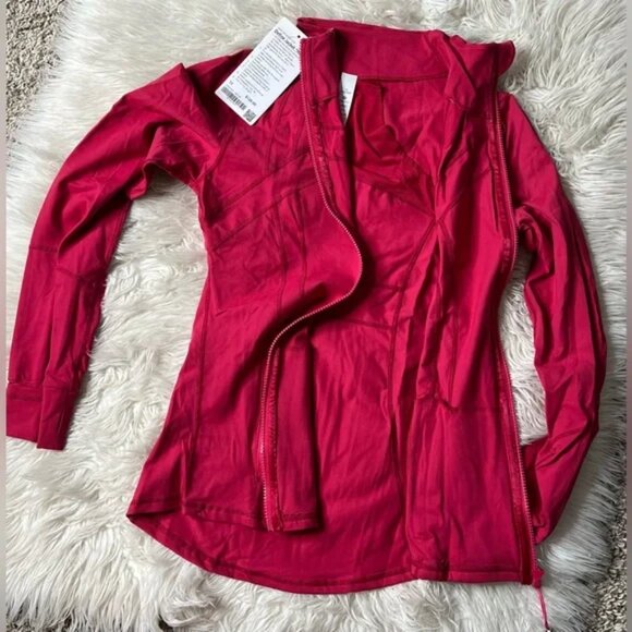 Lululemon Define Jacket Calypso Pink Size 10 - Picture 6 of 7